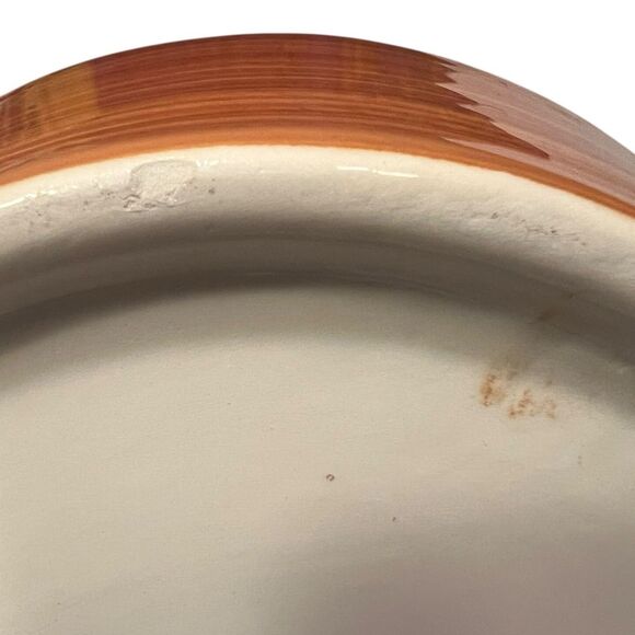 Naturally Med Olive Dish Ceramic Blue & Terracotta Tapas Serving Tray Host Gift - Picture 8 of 10